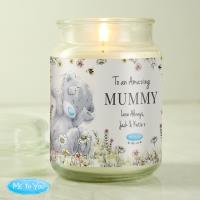 Personalised Me to You Floral Large Scented Jar Candle Extra Image 1 Preview